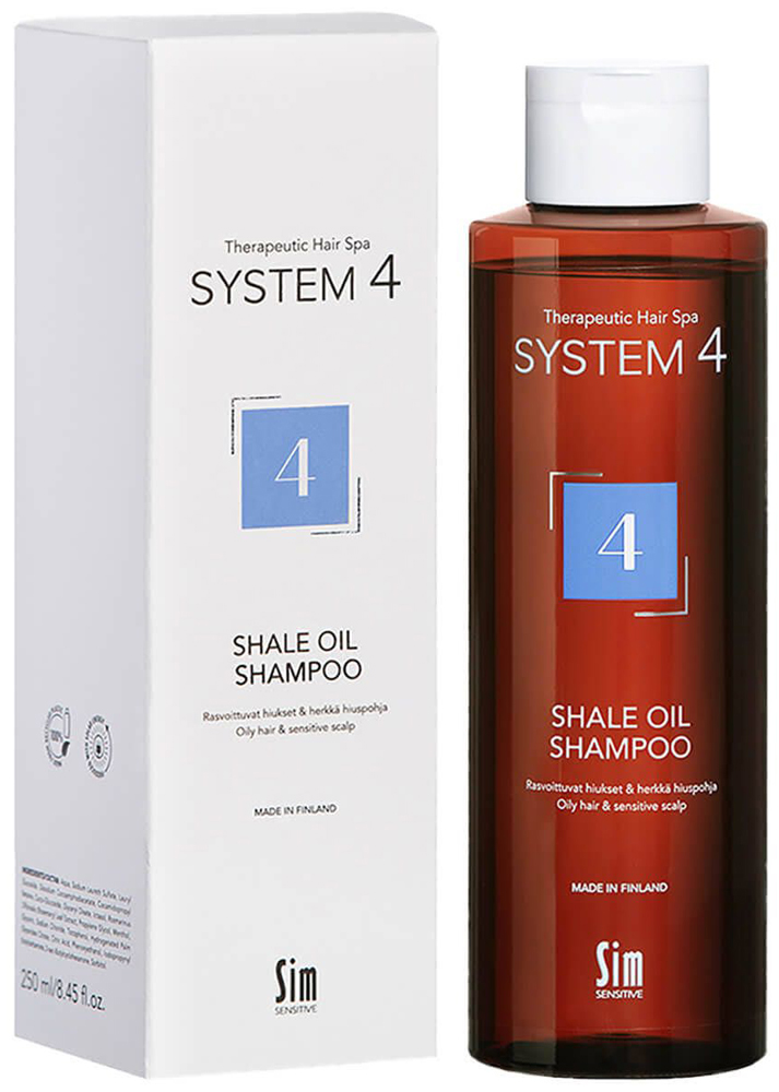 Шампунь для жирної та чутливої шкіри голови 4 Shale Oil Shampoo