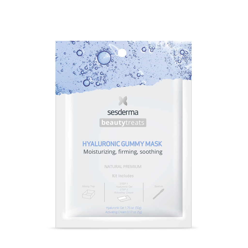 Зволожувальна альгінатна маска для обличчя Hyaluronic Gummy Mask