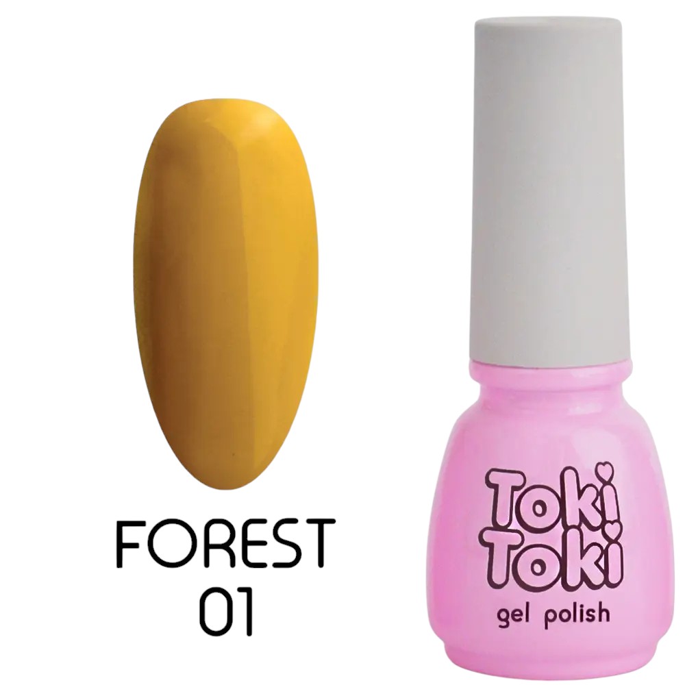 Гель-лак Toki-Toki Forest FS01 5 мл, 5.0