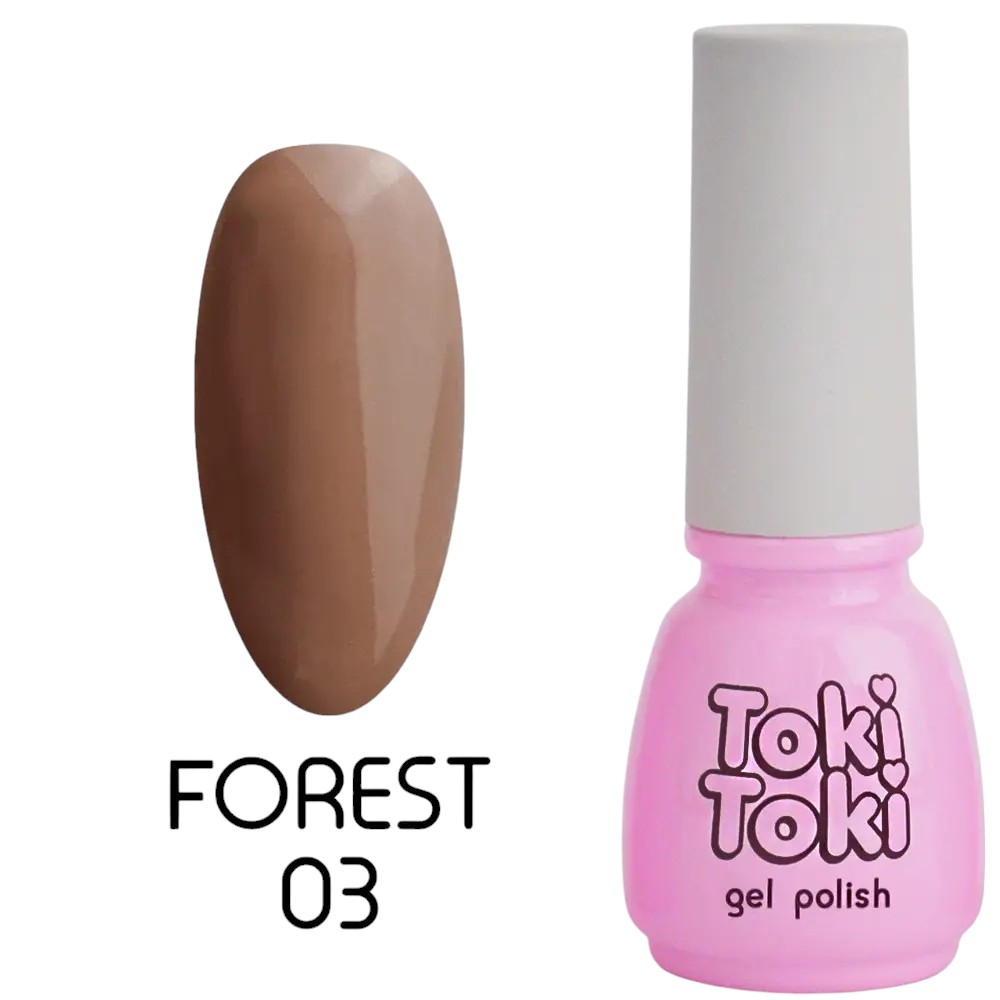 Гель-лак Toki-Toki Forest FS03 5 мл, 5.0