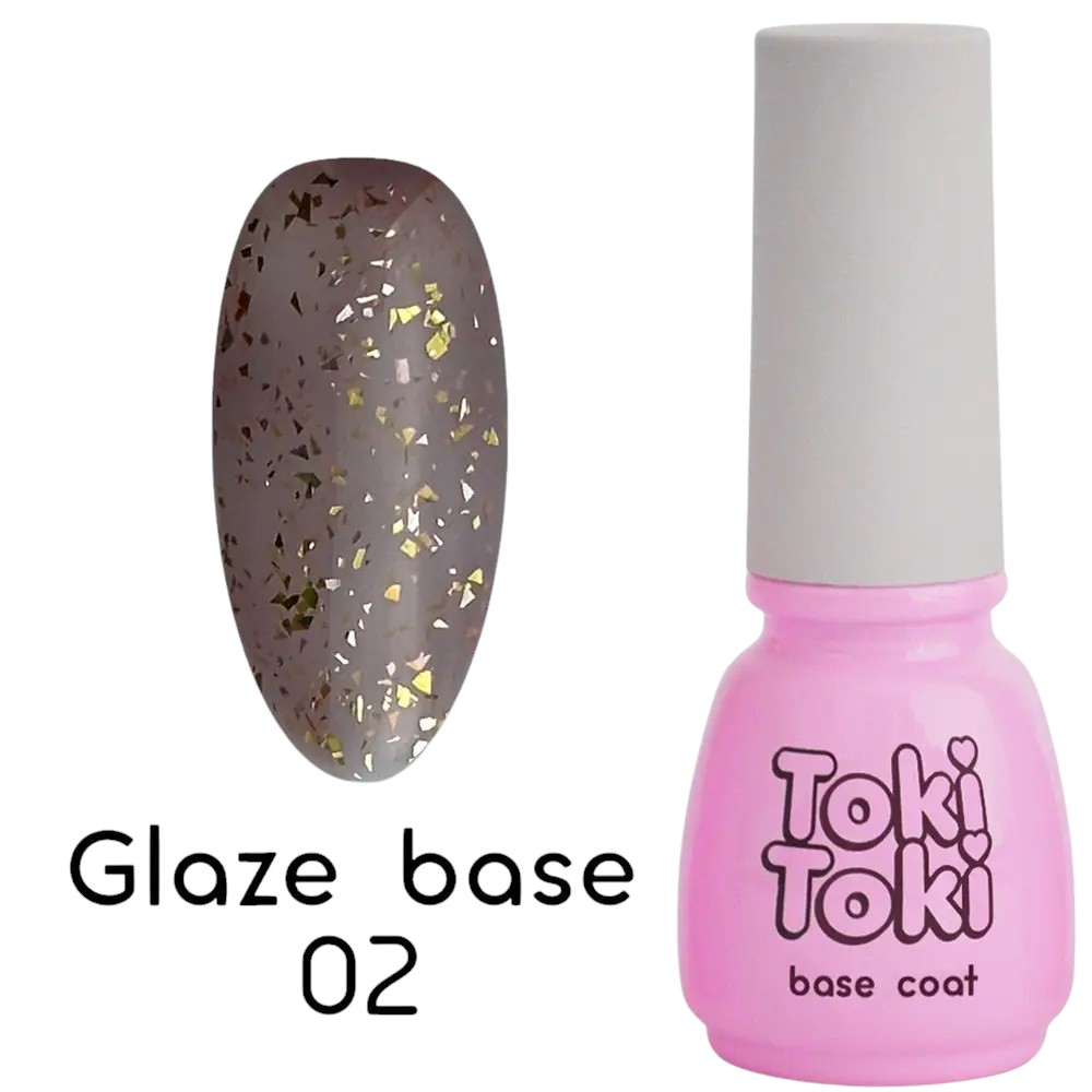База для гель-лаку Toki-Toki Glaze Base GL02 5 мл, 5.0