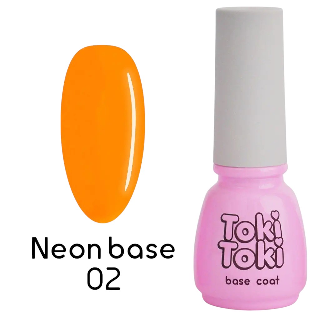 Кольорова база Toki-Toki Neon № 02 5 мл, 5.0