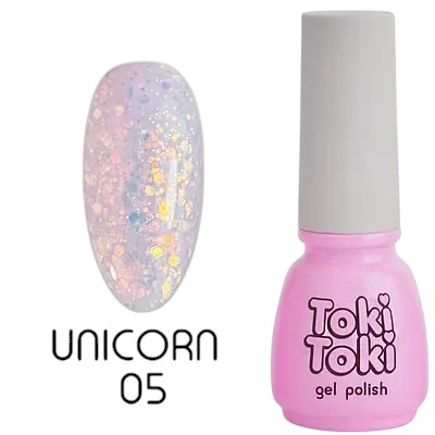 Гель-лак Toki-Toki Unicorn UN05 5 мл, 5.0