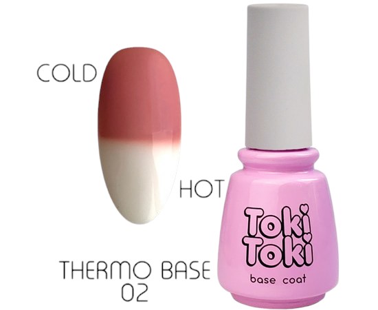База для гель-лаку Toki-Toki Thermo Base TB02 15 мл., 15.0