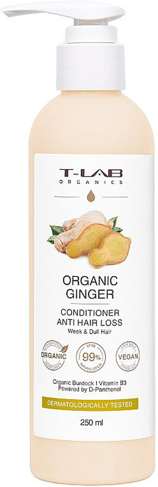 Кондиціонер для ослабленого та тьмяного волосся Organic Ginger Anti-Hair Loss Conditioner