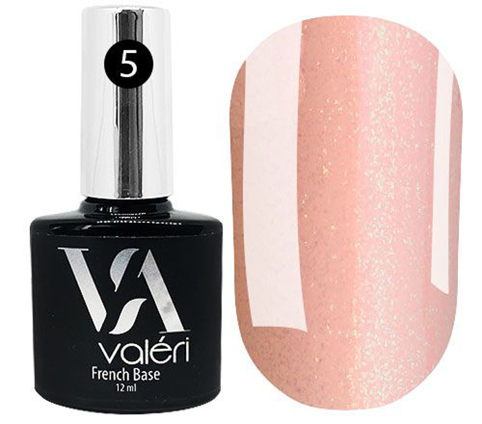 Камуфлююча база для нігтів Valeri Base French №05, 12 ml