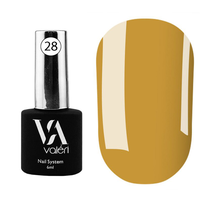 Камуфлююча база для нігтів Valeri Base №28 Color, 6 ml