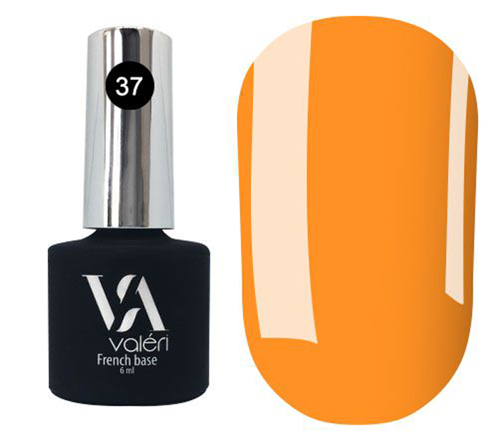 Камуфлююча база для нігтів Valeri Base Neon №37, 6 ml