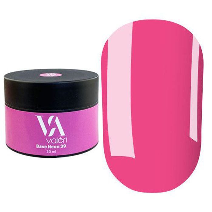 Камуфлююча база для нігтів Valeri Base Neon №39, 30 ml