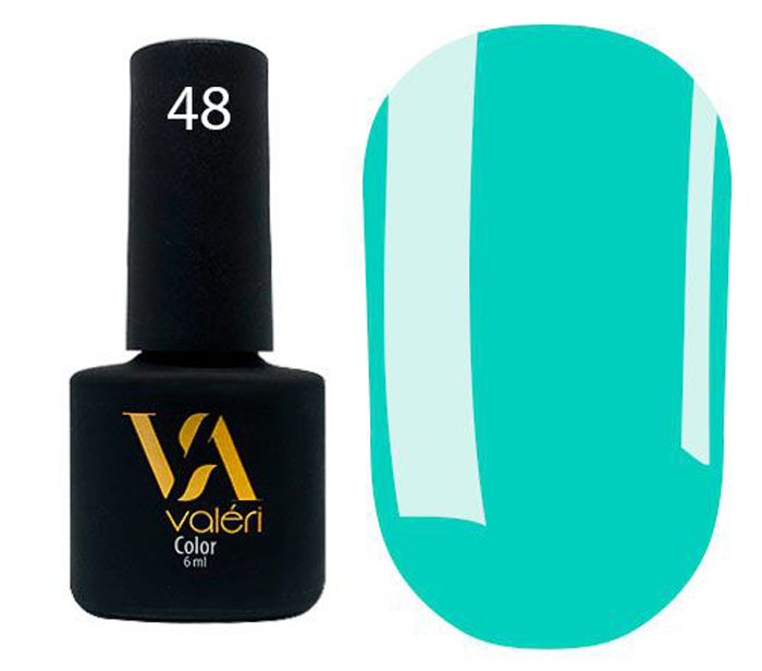 Гель-лак для нігтів Valeri Color №048, 6 ml