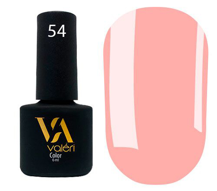 Гель-лак для нігтів Valeri Color №054, 6 ml