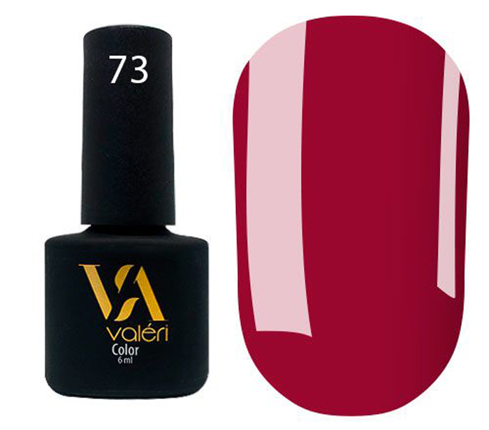 Гель-лак для нігтів Valeri Color №073, 6 ml