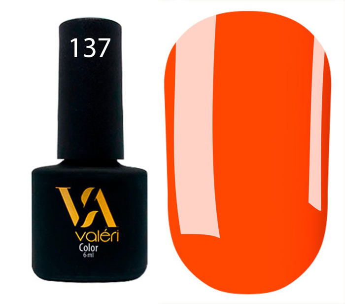 Гель-лак для нігтів Valeri Color №137, 6 ml