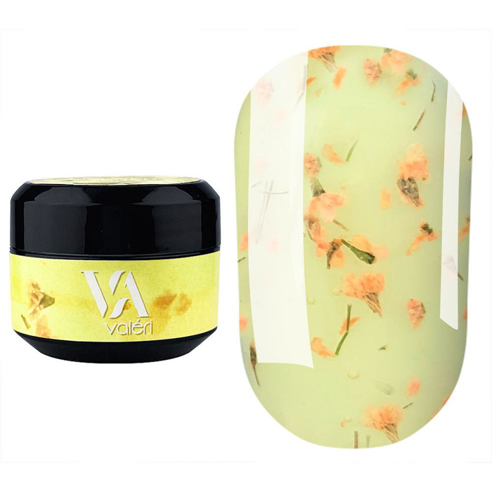 Гель для нігтів із сухоцвітами Valeri Flower Garden Gel №5, 5 ml