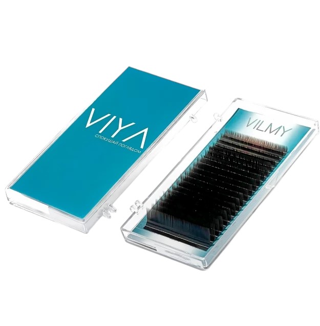 Вії VILMY VIYA Chocolate 20 ліній вигин M 0,07 mix (6-10)
