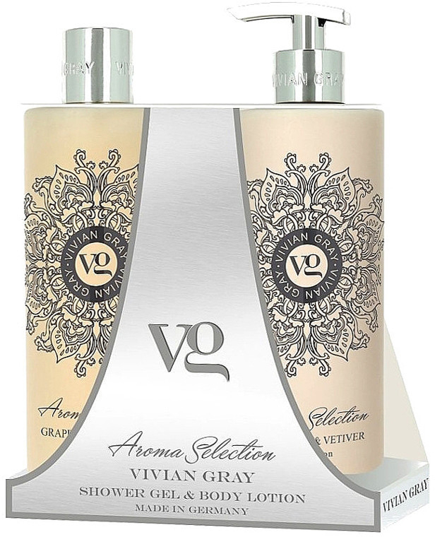 Набір для догляду за тілом Set Grapefruit &amp; Vetiver Shower Gel + Body Lotion