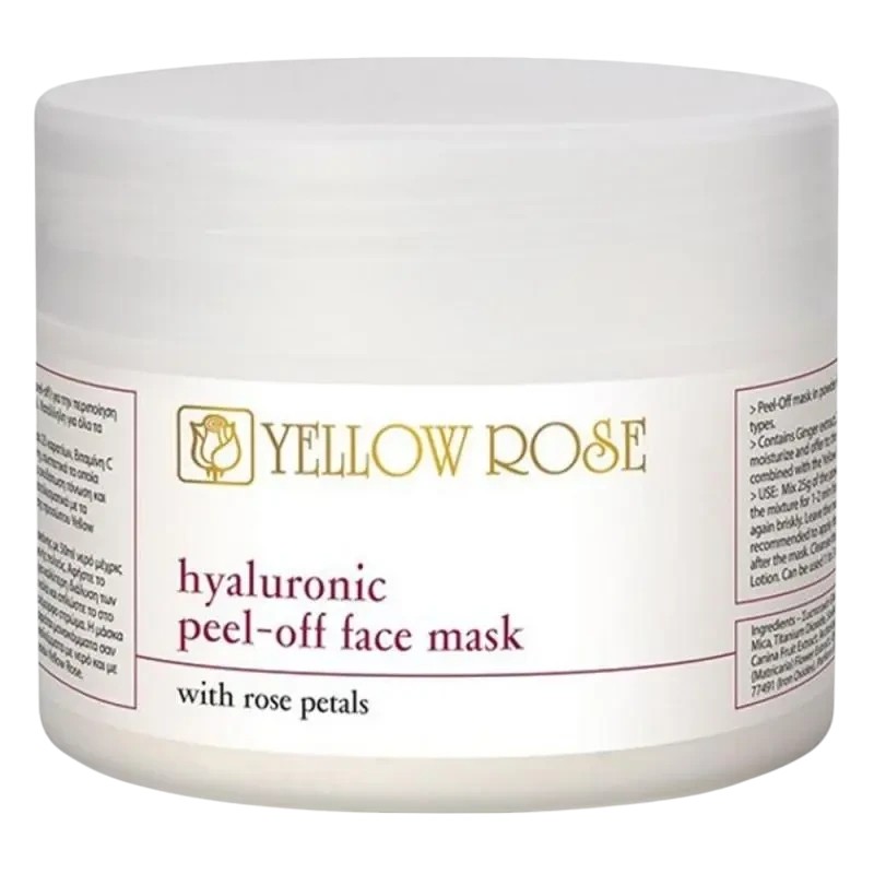 Маска з гіалуроновою кислотою та пелюстками троянди Cellular Peel-off mask Yelow rose 700 гр