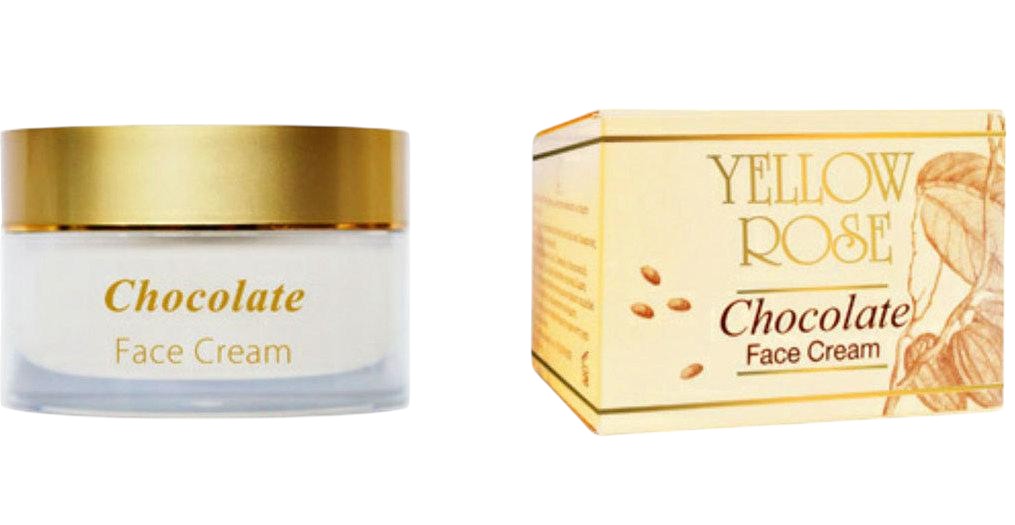 Шоколадний крем Chocolate face cream Yellow rose 50 мл