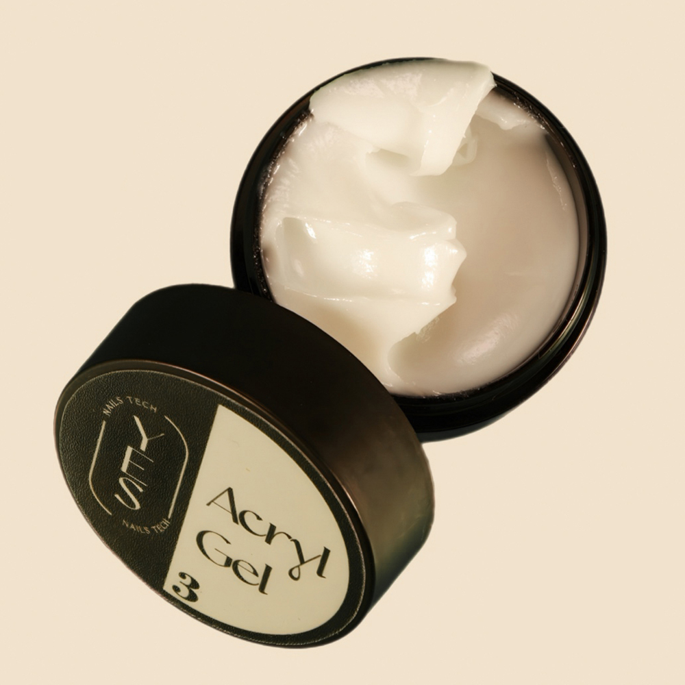 Гель для нарощування нігтів YES Acrylgel №3, 15 ml