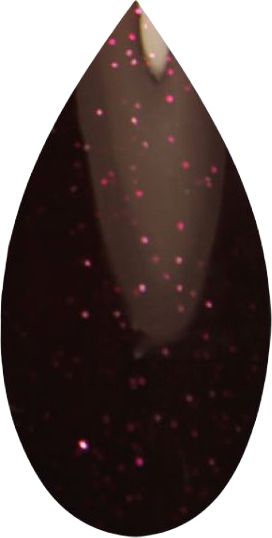Гель-лак для нігтів бордовий із рожевими блискітками YOU POSH №029, 9 ml