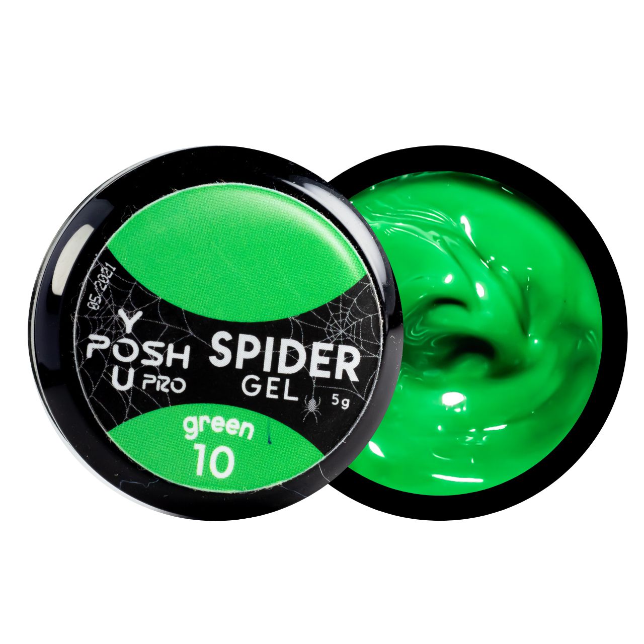 Гель-павутинка YOU POSH №10 - Green, 5 g
