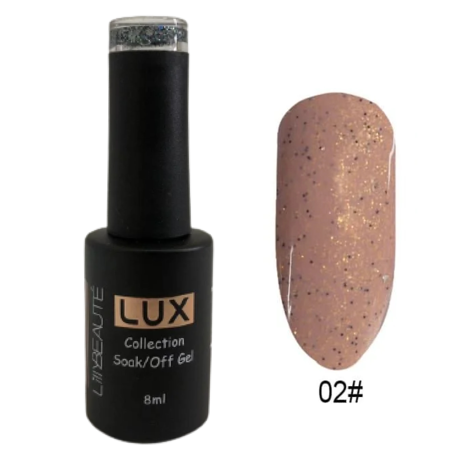 Гель-лак для нігтів, для манікюру Lilly Beaute 8мл