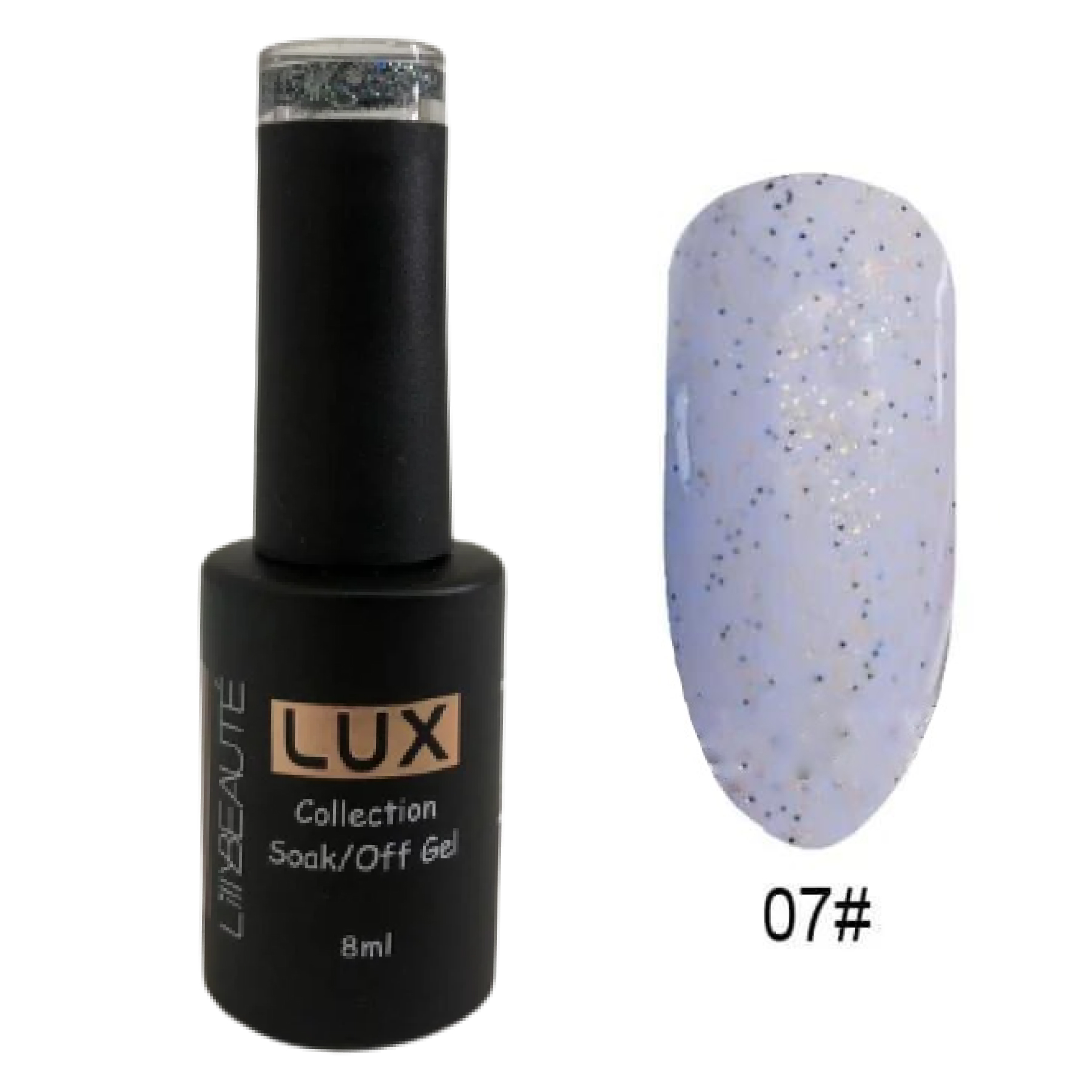 Гель-лак для нігтів, для манікюру Lilly Beaute 8мл