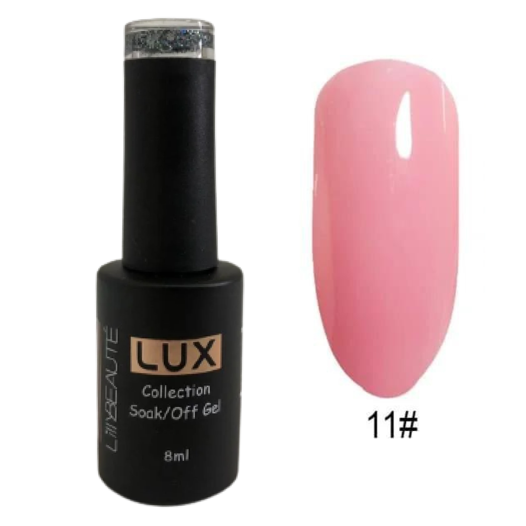 Гель-лак для нігтів, для манікюру Lilly Beaute 8мл