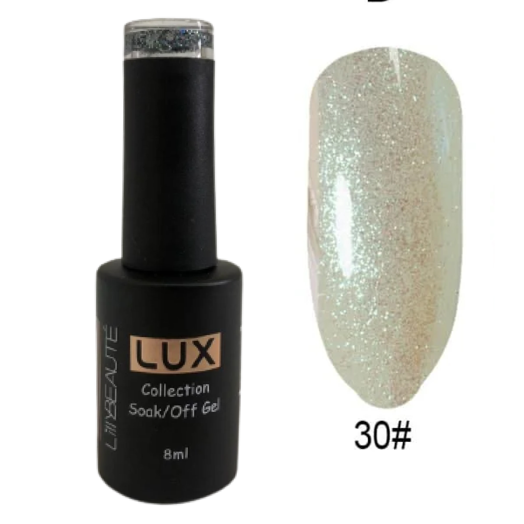 Гель-лак для нігтів, для манікюру Lilly Beaute 8мл