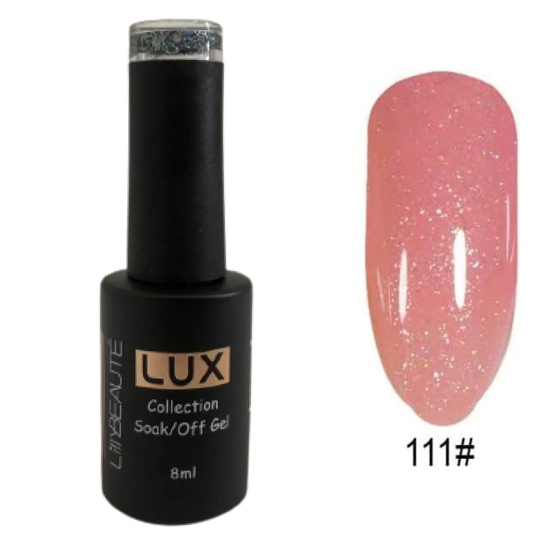 Гель-лак для нігтів, для манікюру Lilly Beaute 8мл