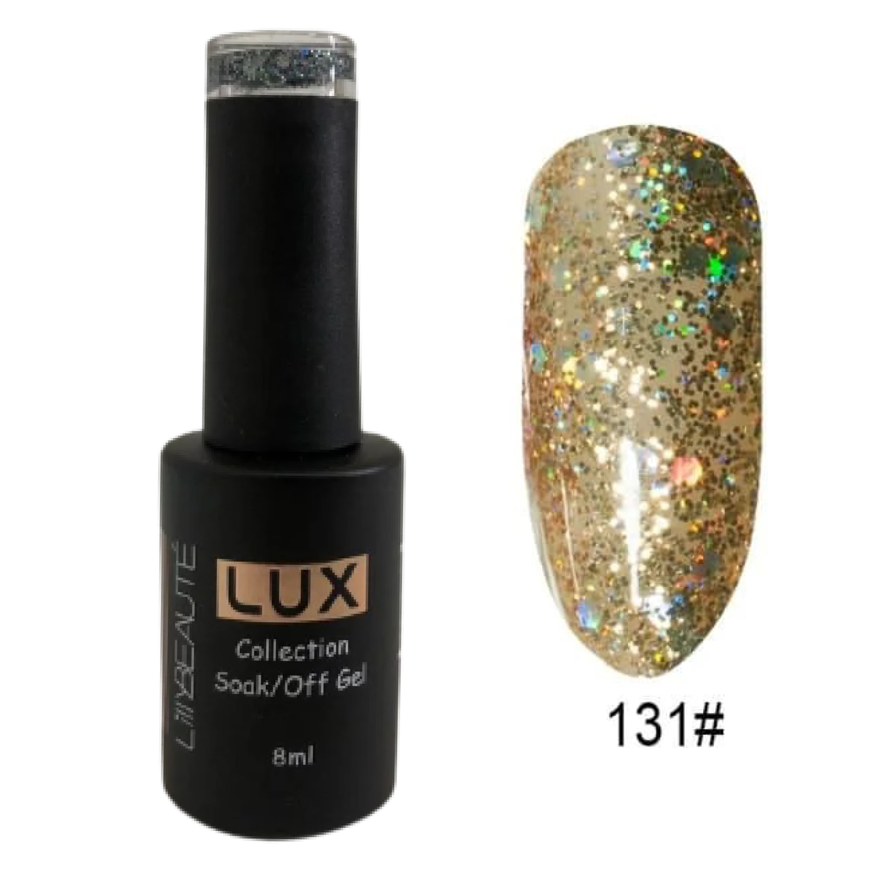 Гель-лак для нігтів, для манікюру Lilly Beaute 8мл