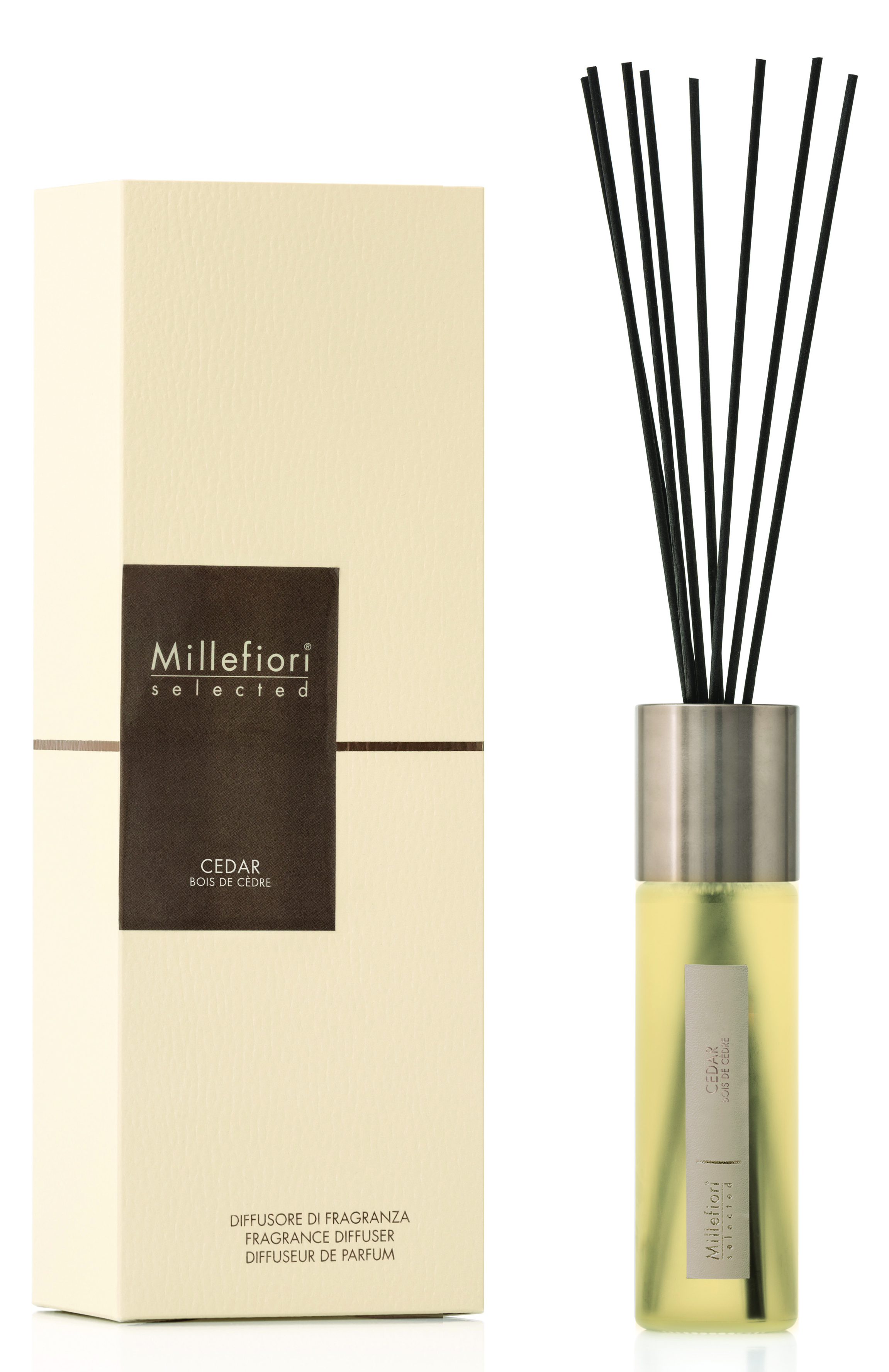 Аромадифузор для оселі Selected Cedar Millefiori Milano 100 мл