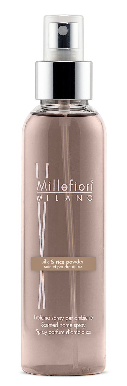 Ароматичний спрей для дому Silk & Rice Powder Millefiori Milano 150 мл (7SRSR)