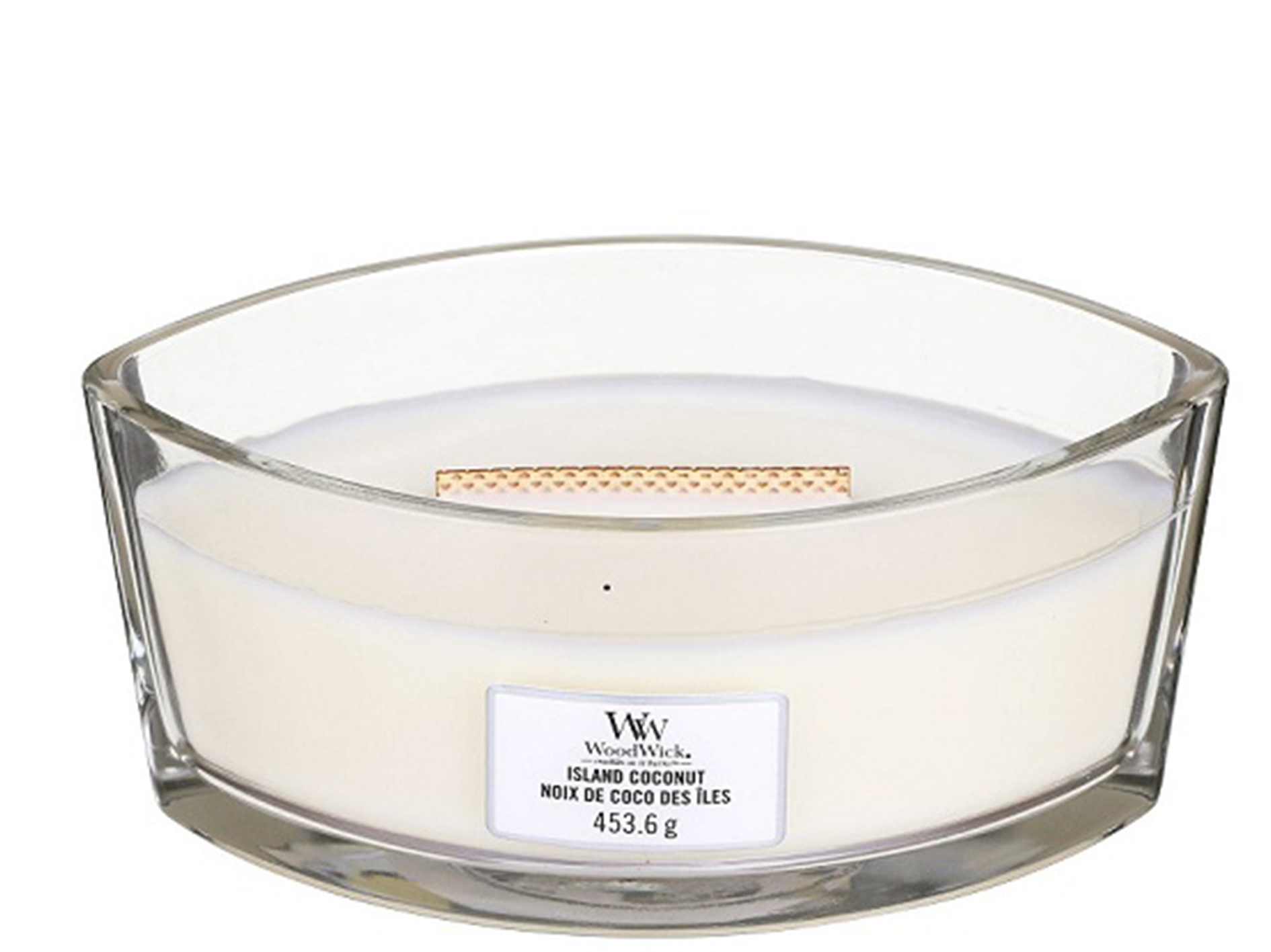 Ароматична свічка в склі Woodwick Ellipse Island Coconut 453 г (76115E)