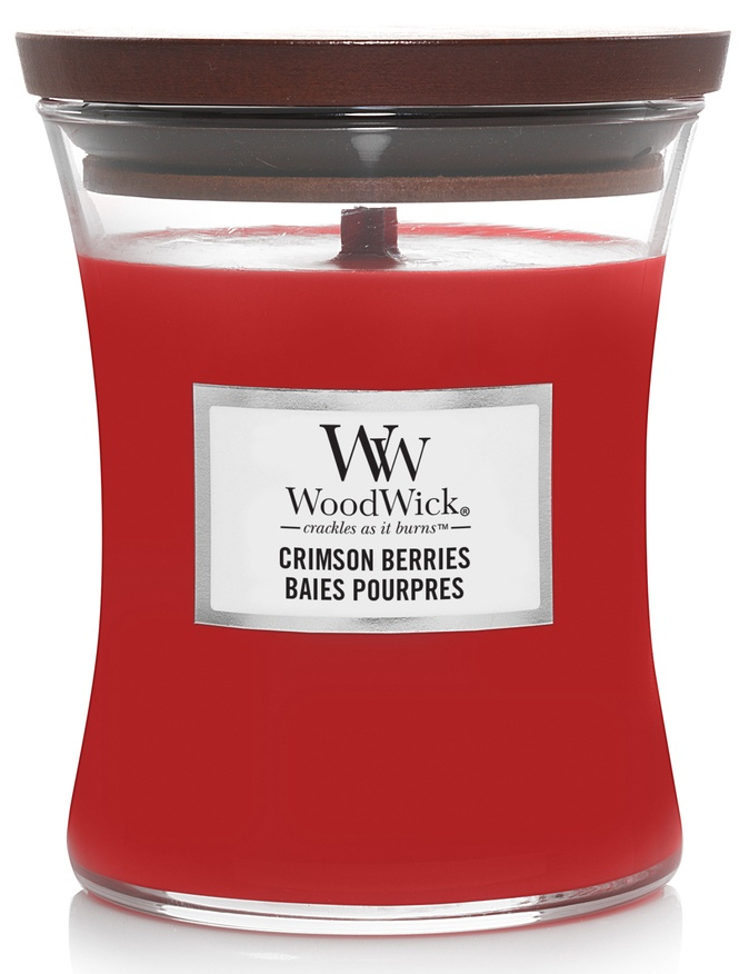 Ароматична свічка в склі Woodwick Mini Crimson Berries 85 г (98080E)