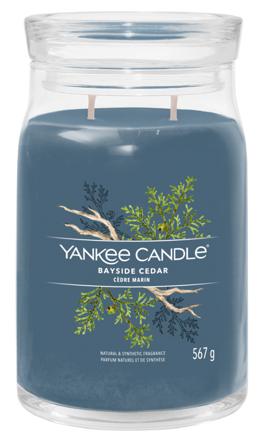 Ароматична свічка Bayside Cedar Large Yankee Candle