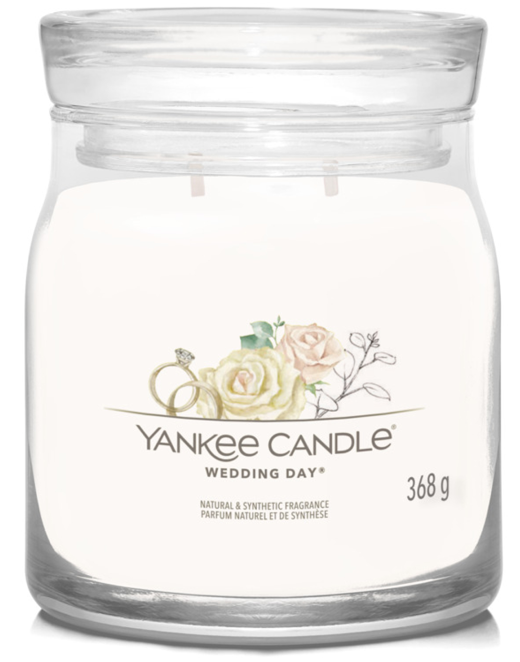 Ароматична свічка Wedding Day Medium Jar Yankee Candle (1701389E)
