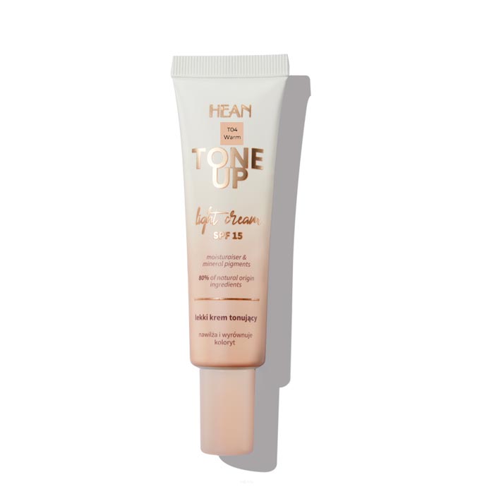 Тональний крем Hean Tone Up Light Cream SPF15 T04 Warm, 30 мл