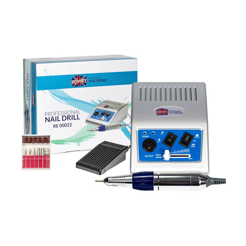 Фрезер для манікюру Ronney Professional Nail Drill RE 00022, 47 W, 30000 об/хв