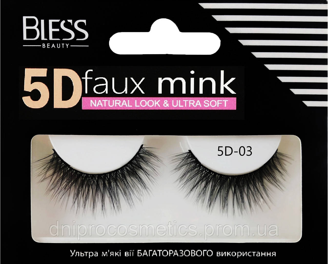Bless Вії накладні багаторазового використання 5D 3