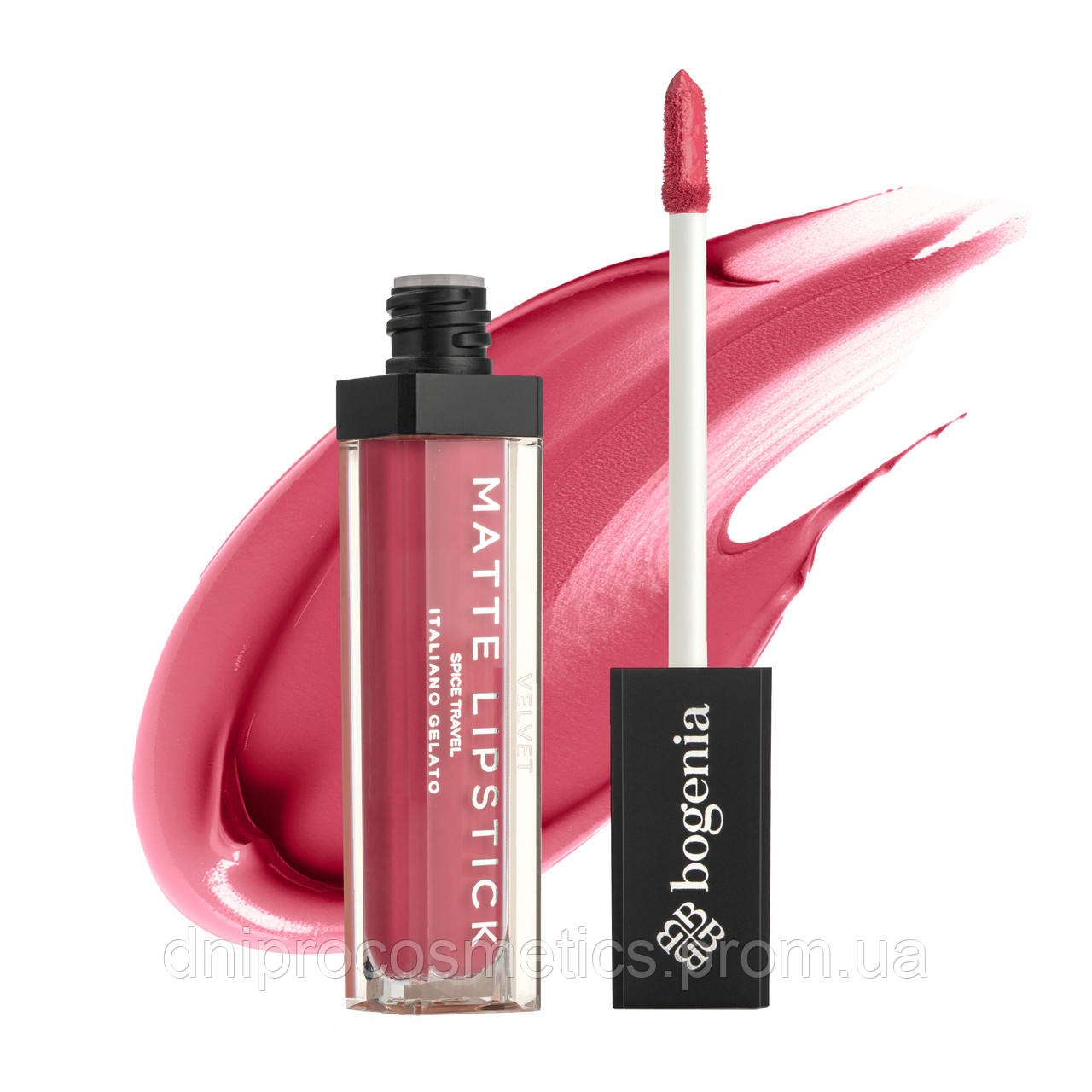 Bogenia  Помада рідка для губ Liquid Matte Lipstick Spice Travel