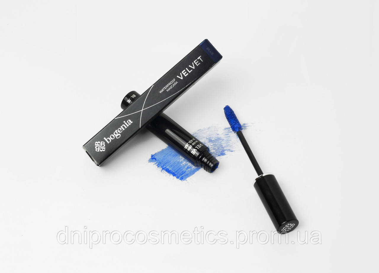 Bogenia Туш водостійка Velvet Waterproof Mascara