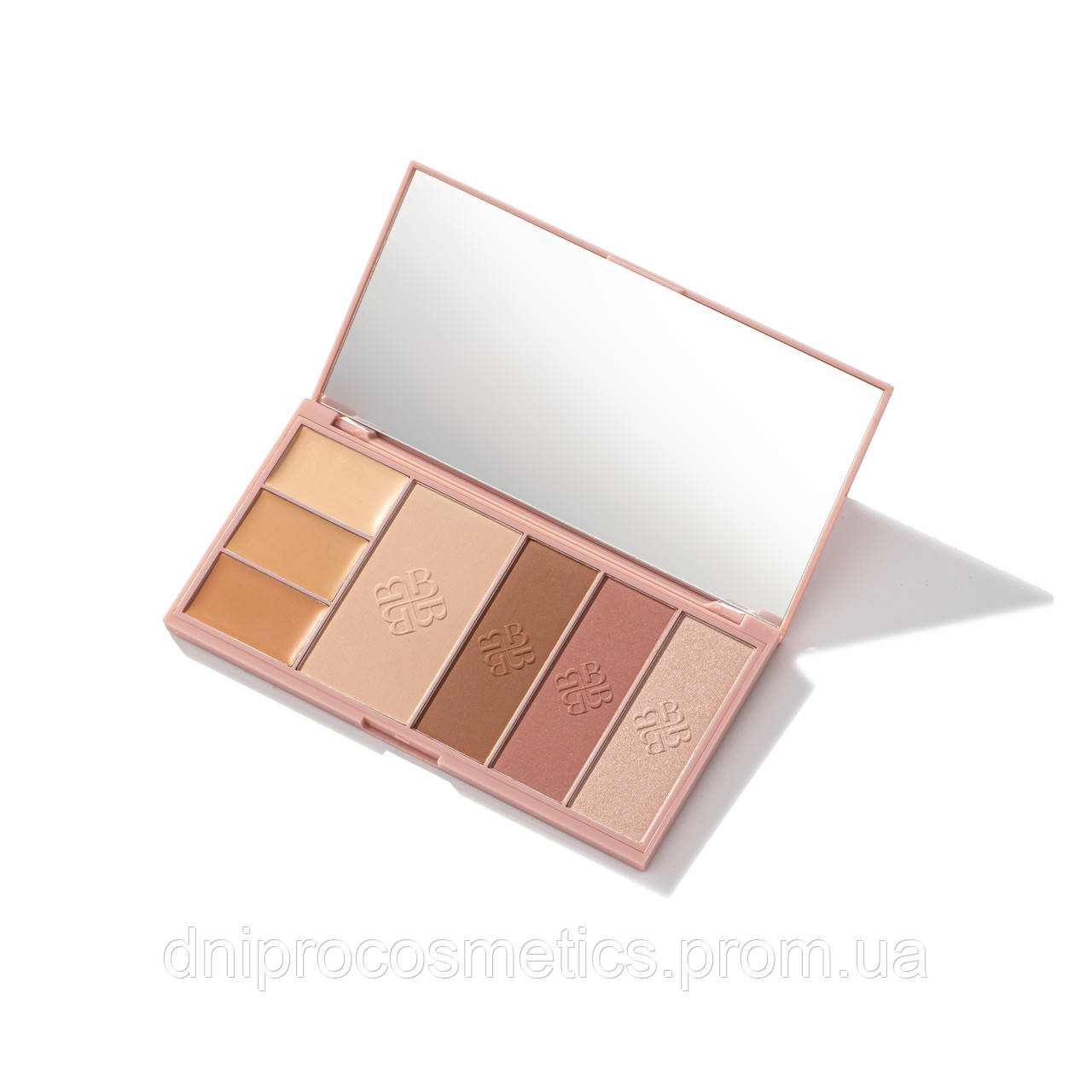 Bogenia  Палетка для контурінгу обличчя ANGELIC Correction Palette BG906 1, Матовий