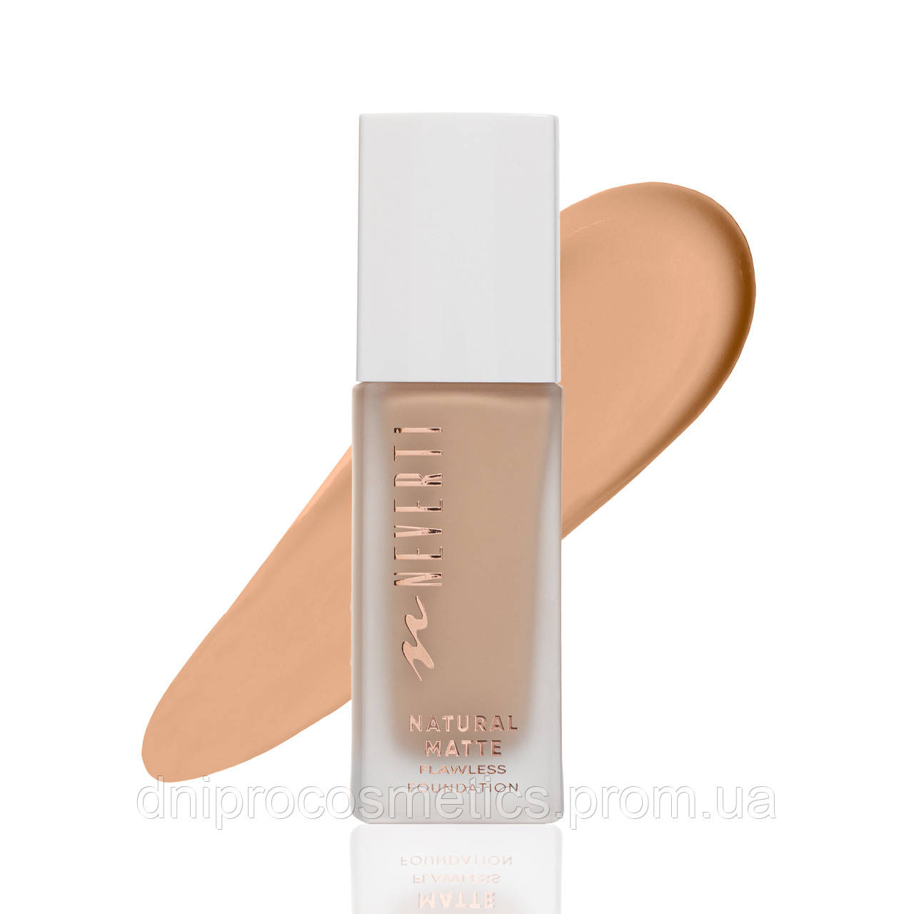 Тональна основа Natural Matte NEVERTI NP302 6