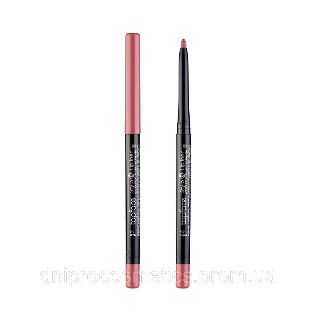 TopFace - Олівець для губ Stylo Lipliner PT618 (0.29г)
