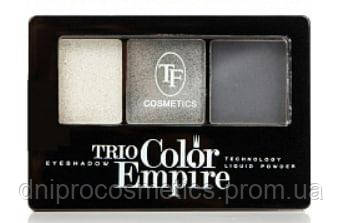 Triumph Cosmetics Триколірні компактні тіні для повік TRIO EMPIRE COLOR EYESHADOW