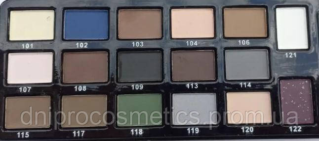 Triumph Cosmetics Одноколірні компактні тіні для повік EXPERTCOLOR EYESHADOW MONO