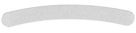 Пилка для нігтів "Банан" сіра Mimo Nail File Banana 150/180 1 шт