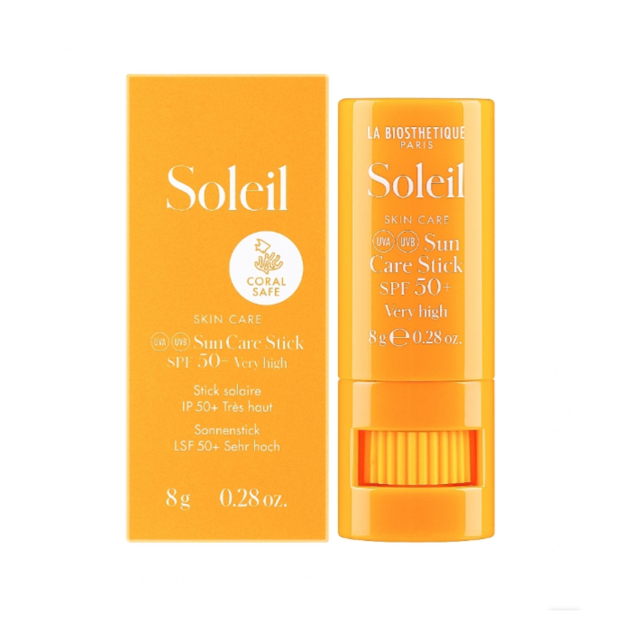 Сонцезахисний стік для чутливої шкіри SPF 50+ LA BIOSTHETIGUE Sun Care Stick New 8г