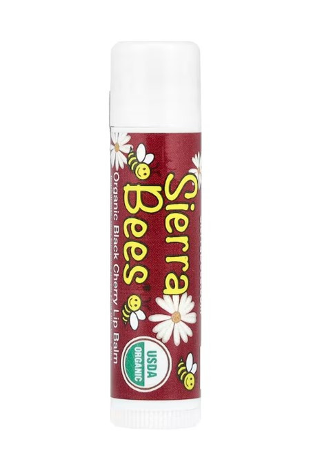 Sierra Bees, органічні бальзами для губ, з ароматом чорної вишні, 1 шт, 4,25 г